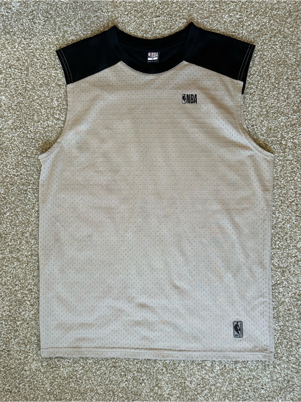 NBA Beige and Black Performance Neck Gaiter